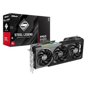 ASRock AMD Radeon RX 9070 XT Steel Legend Dark 16GB GDDR6 PCIe 5.0 RDNA4 256bit グラフィックボード ビデオカード RX9070XT SLD 16G AI画像生成