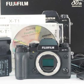 富士フィルム Fujifilm X-T1 16.3MP Mirrorless Digital Camera Black Body 元箱 [新品同様] #Z5389A