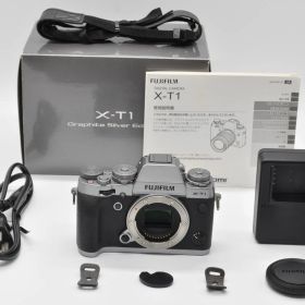 ＜極上品!＞ FUJIFILM フジフイルム X-T1 Graphite Silver Edition ※※ショット数、８４回！※※ ♪あるとうれしい元箱＆説明書付き※