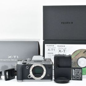 ★極上品★フジフイルム FUJIFILM X-T1 グラファイトシルバーエディション 《ショット数：42回》フラッシュ付属★ LL550#6382