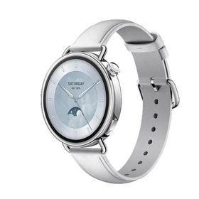 Xiaomi(シャオミ) Xiaomi Watch S4 41mm ホワイト スマートウォッチ レザーストラップ バンドの調節：約120〜190mm