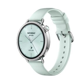 Xiaomi(シャオミ) Xiaomi Watch S4 41mm ミントグリーン スマートウォッチ フッ素ゴムストラップ バンドの調節：約120〜190mm