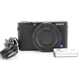 ■美品■ SONY デジタルカメラ DSC-RX100ブラック Cyber-shot DSC-RX100 ♯12221