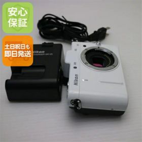 【中古】 超美品 Nikon 1 V1 ボディ ホワイト 安心保証 即日発送 ミラーレス一眼 ニコン 本体 土日祝発送OK
