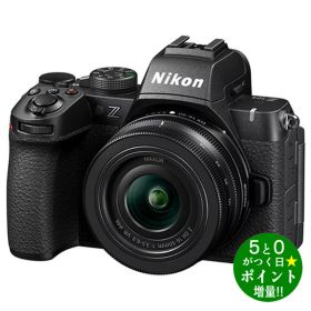 ◆GW期間中P3倍+限定クーポン！！◆Nikon ニコン Z50II 16-50 VR ブラック ミラーレス一眼カメラ レンズキット EXPEED7搭載【転送不可】