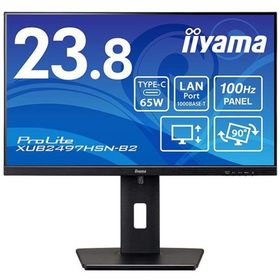 液晶ディスプレイ 23.8型/1920×1080/HDMI DisplayPort USB Type-C映像出力：給電/ブラック/スピーカー：あり/IPS方式/昇降/回転/LANポートあり XUB2497HSN-B2