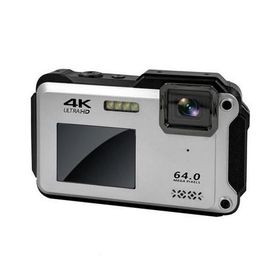 高橋国際商事(TAKA WORLD) TT-WD1300 シルバー Bluemake4K防水コンパクトデジタルカメラ1300万画素防水 防塵 耐衝撃