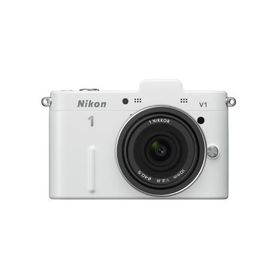 Nikon ミラーレス一眼カメラ Nikon 1 (ニコンワン) V1 (ブイワン) 薄型レン(中古品)