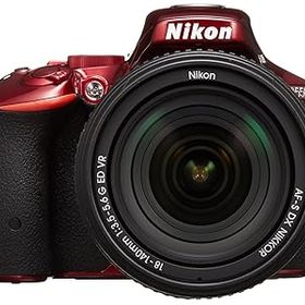 【中古】Nikon デジタル一眼レフカメラ D5500 18-140 VR レンズキット レッド 2416万画素 3.2型液晶 タッチパネル D5500LK18-140RD