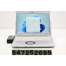 ノートパソコン Panasonic CF-SV8RFCVS Core i5 8365U 1.6GHz/8GB/256GB(SSD)/12.1W/WUXGA(1920x1200)/LTE/Win11 外装黄ばみあり