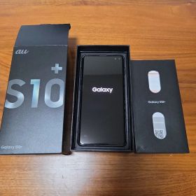 【美品】Samsung Galaxy S10+ 128GB プリズムブラック