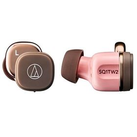 オーディオテクニカ 完全ワイヤレス ATH-SQ1TW2 PBW