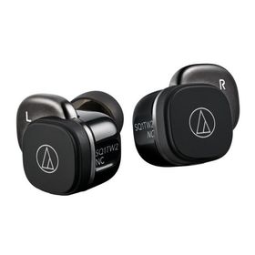 オーディオテクニカ ノイズキャンセリング機能搭載 完全ワイヤレスBluetoothイヤホン(ブラック) audio-technica ATH-SQ1TW2NC-BK 返品種別A
