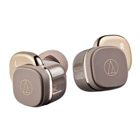 オーディオテクニカ ノイズキャンセリング機能搭載 完全ワイヤレスBluetoothイヤホン(カフェラテ) audio-technica ATH-SQ1TW2NC-CA 返品種別A