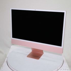 (中古)Apple iMac 24-inch Mid-2021 MGPN3J/A Apple M1 8コアCPU_8コアGPU 8GB SSD512GB ピンク (macOS v15.7.5)(377-ud)