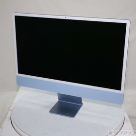 (中古)Apple iMac 24-inch Mid-2021 MGPL3J/A Apple M1 8コアCPU_8コアGPU 16GB SSD512GB ブルー (26.3 Tahoe)(262-ud)