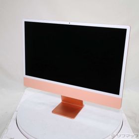(中古)Apple iMac 24-inch Mid-2021 Z133 Apple M1 8コアCPU_8コアGPU 8GB SSD512GB オレンジ (15.7 Sequoia)(198-ud)