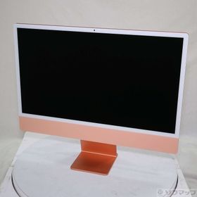 (中古)Apple iMac 24-inch Mid-2021 Z133 Apple M1 8コアCPU_8コアGPU 16GB SSD512GB オレンジ (26.3 Tahoe)(198-ud)