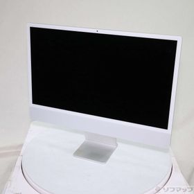 (中古)Apple iMac 24-inch Mid-2021 MGPC3J/A Apple M1 8コアCPU_8コアGPU 8GB SSD256GB シルバー (15.7 Sequoia)(198-ud)