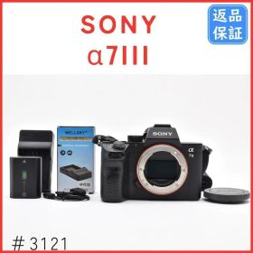 ソニー SONY α7 III ILCE-7M3 ミラーレスカメラ