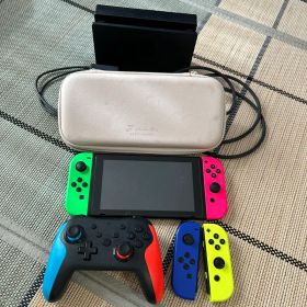 Nintendo Switch ネオンピンク/ネオングリーン 本体