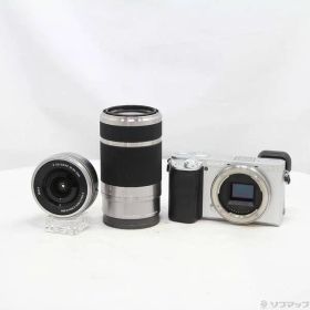 ソフマップ 〔中古品〕 α6400 ILCE-6400Y ダブルズームレンズキット シルバー【269】
