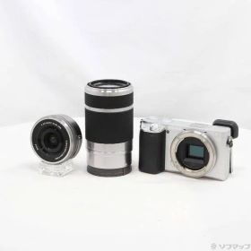 ソフマップ 〔中古品〕 α6400 ILCE-6400Y ダブルズームレンズキット シルバー【276】