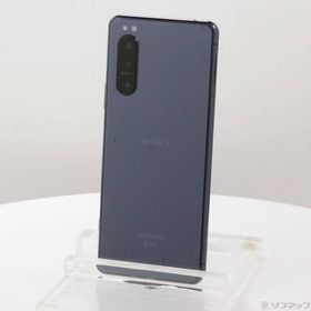 〔中古〕SONY(ソニー) Xperia 5 II 128GB ブルー SO-52A docomoロック解除SIMフリー〔348-ud〕