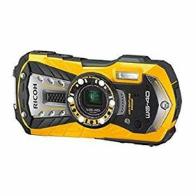 RICOH 防水デジタルカメラ RICOH WG-40 イエロー 防水14m耐ショック1.6m耐寒-10度 RICOH WG-40 YL 04681 w17b8b5(コンパクトデジタルカメラ)