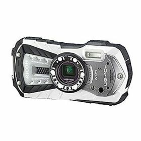 【中古】（非常に良い）RICOH 防水デジタルカメラ RICOH WG-40W ホワイト 防水14m耐ショック1.6m耐寒-10度 RICOH WG-40W WH 04687(コンパクトデジタルカメラ)