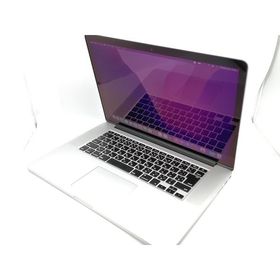 【中古】Apple MacBook Pro 15インチ CTO (Mid 2015) Core i7(2.2G)/16G/512G(SSD)/Iris Pro【熊本】保証期間１週間【ランクC】