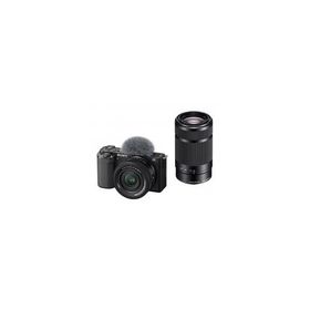 SONY VLOGCAM ZV-E10X ダブルズームレンズキット ブラック ソニー デジタル一眼カメラ