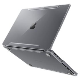 Spigen MacBook Pro 14インチ M5 Max/M5 Pro/M5/M4/M3/M2/M1 (2026/2025/2024/2023/2021) ケース クリア 透明 ハードシェル