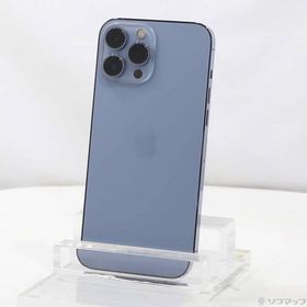 〔中古〕Apple(アップル) iPhone13 Pro Max 256GB シエラブルー MLJD3J／A SIMフリー〔348-ud〕