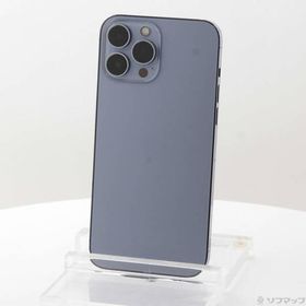 〔中古〕Apple(アップル) iPhone13 Pro Max 256GB シエラブルー MLJD3J／A SIMフリー〔276-ud〕