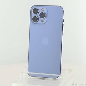〔中古〕Apple(アップル) iPhone13 Pro Max 256GB シエラブルー MLJD3J／A SIMフリー〔262-ud〕