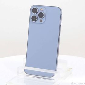〔中古〕Apple(アップル) iPhone13 Pro Max 256GB シエラブルー MLJD3J／A SIMフリー〔348-ud〕