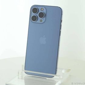 〔中古〕Apple(アップル) iPhone13 Pro Max 256GB シエラブルー MLJD3J／A SIMフリー〔269-ud〕