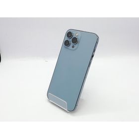 【中古】Apple docomo 【SIMフリー】 iPhone 13 Pro Max 256GB シエラブルー MLJD3J/A【立川フロム中武】保証期間１ヶ月【ランクB】