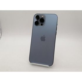 【中古】Apple au 【SIMフリー】 iPhone 13 Pro Max 256GB シエラブルー MLJD3J/A【札幌南2条】保証期間１ヶ月【ランクB】