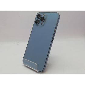 【中古】Apple SoftBank 【SIMフリー】 iPhone 13 Pro Max 256GB シエラブルー MLJD3J/A【立川フロム中武】保証期間１ヶ月【ランクB】