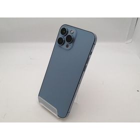 【中古】Apple docomo 【SIMフリー】 iPhone 13 Pro Max 256GB シエラブルー MLJD3J/A【新宿東口】保証期間１ヶ月【ランクB】