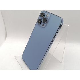 【中古】Apple au 【SIMフリー】 iPhone 13 Pro Max 256GB シエラブルー MLJD3J/A【津田沼】保証期間１ヶ月【ランクB】