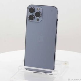 〔中古〕Apple(アップル) iPhone13 Pro Max 256GB シエラブルー MLJD3J／A SIMフリー〔262-ud〕