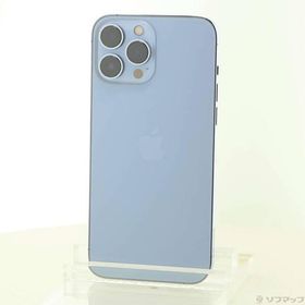 〔中古〕Apple(アップル) iPhone13 Pro Max 256GB シエラブルー MLJD3J／A SIMフリー〔262-ud〕