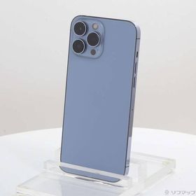 〔中古〕Apple(アップル) iPhone13 Pro Max 256GB シエラブルー MLJD3J／A SIMフリー〔348-ud〕