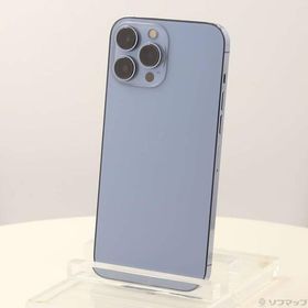 〔中古〕Apple(アップル) iPhone13 Pro Max 256GB シエラブルー MLJD3J／A SIMフリー〔348-ud〕