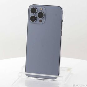 〔中古〕Apple(アップル) iPhone13 Pro Max 256GB シエラブルー MLJD3J／A SIMフリー〔276-ud〕