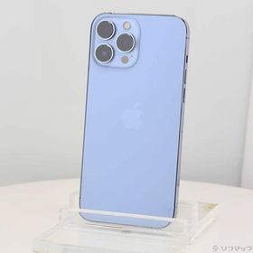 〔中古〕Apple(アップル) iPhone13 Pro Max 256GB シエラブルー MLJD3J／A SIMフリー〔276-ud〕