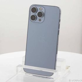 〔中古〕Apple(アップル) iPhone13 Pro Max 256GB シエラブルー MLJD3J／A SIMフリー〔262-ud〕